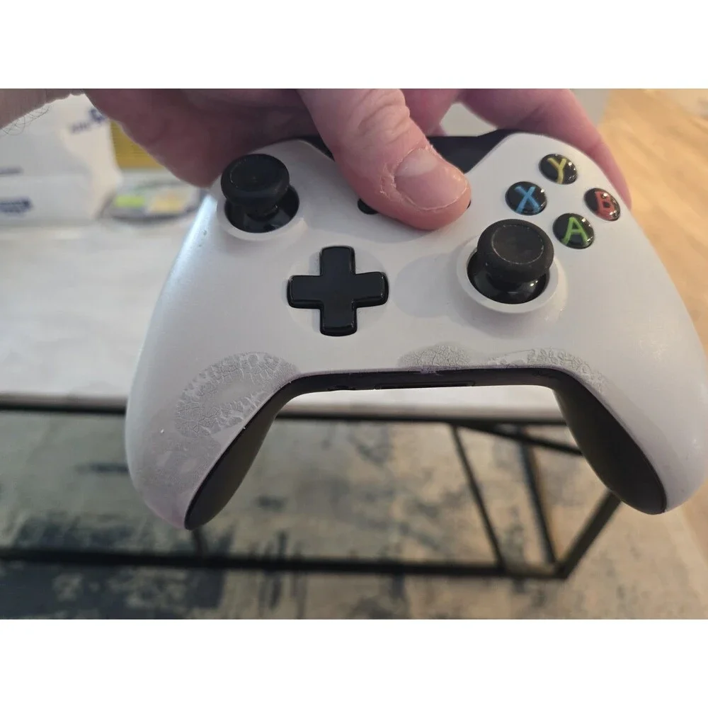 Microsoft Xbox One S 500GB *Tested* with Genuine Controller Cord Cables *READ